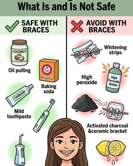 Teeth Whitening With Braces: What Is Safe and What Creates Uneven Spots