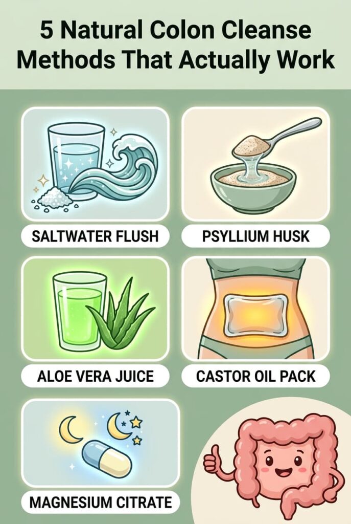 5 Natural Colon Cleanse Methods That Work Without Harsh Laxatives