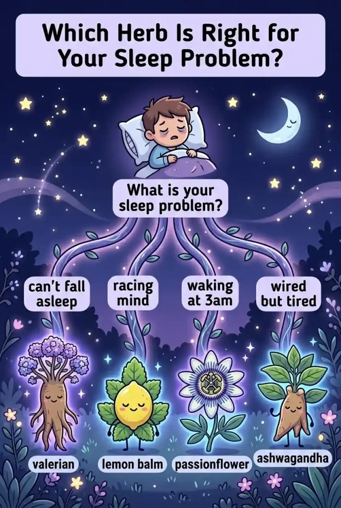 7 Herbs for Sleep Matched to Your Specific Sleep Problem