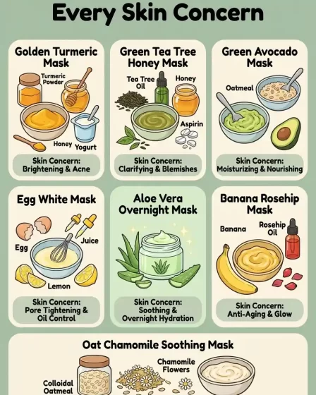 7 DIY Face Mask Recipes for Every Skin Concern — Glowing, Clear and Acne-Free