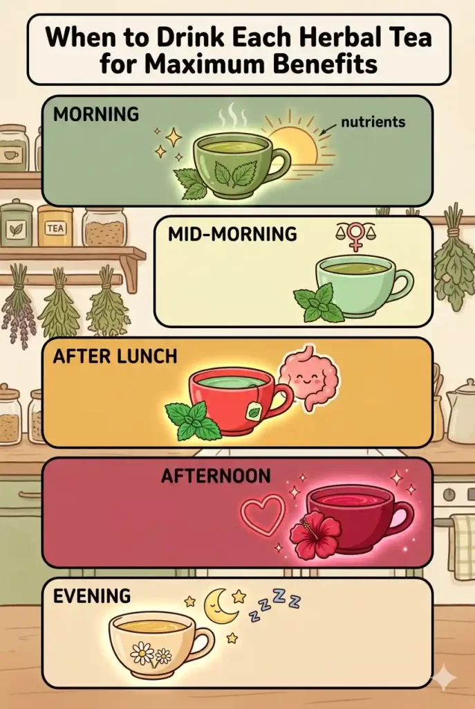 9 Teas Daily Schedule