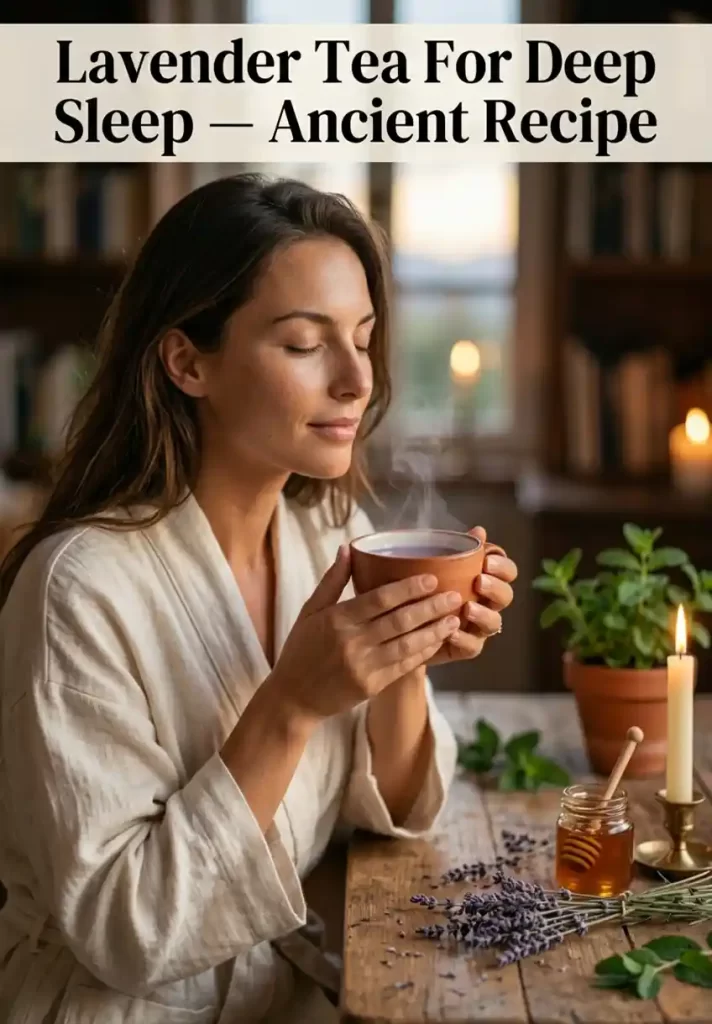 Lavender Tea For Deep Sleep — Ancient Healing Recipe That Actually Works