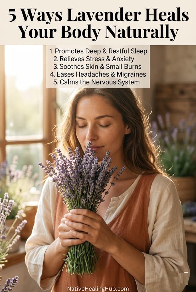 5 Ways Lavender Heals Your Body Naturally (No Medications Needed)