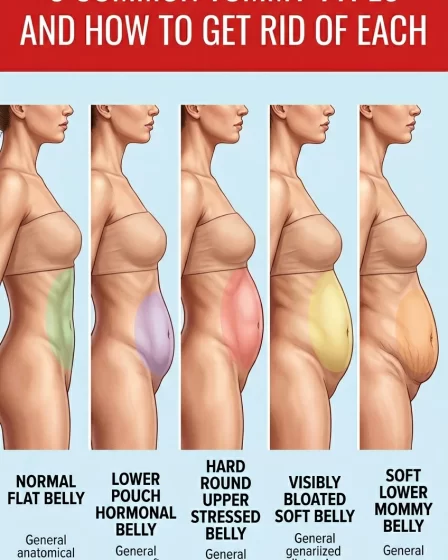 5 Common Tummy Types and How to Get Rid of Each One