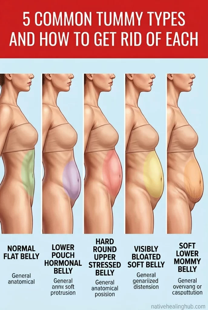 5 Common Tummy Types and How to Get Rid of Each One