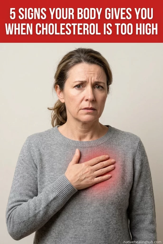 5 Signs Your Body Gives You When Cholesterol Is Too High — Do Not Ignore These