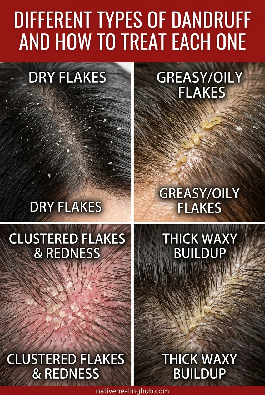 Different Types of Dandruff and How to Treat Each One Naturally
