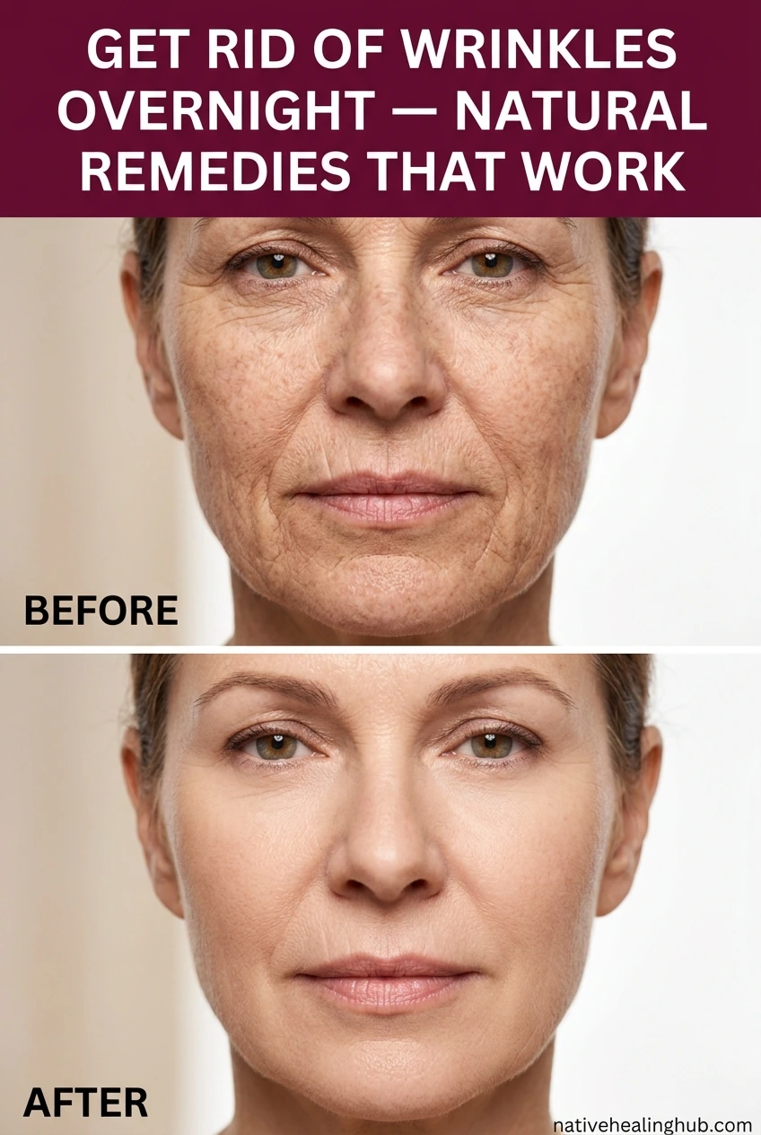 Get Rid of Wrinkles Overnight — Natural Remedies That Actually Work