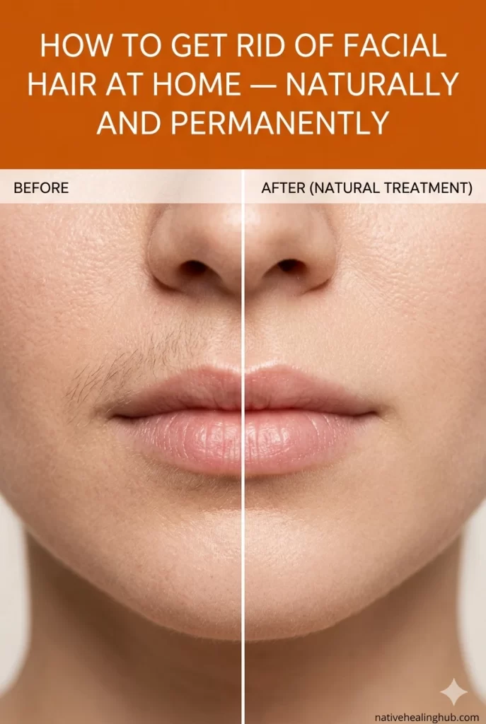 How to Get Rid of Facial Hair at Home — Naturally and Permanently