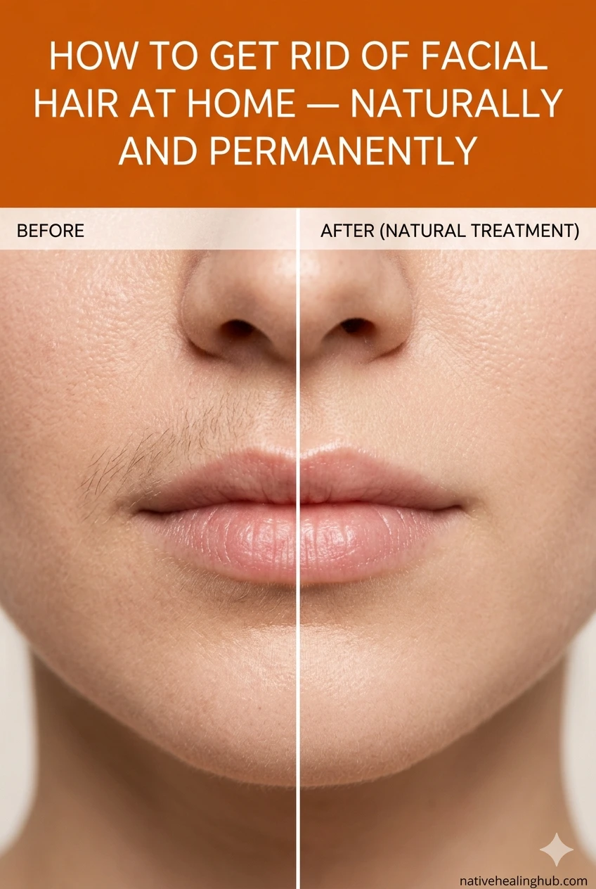 How to Get Rid of Facial Hair at Home — Naturally and Permanently