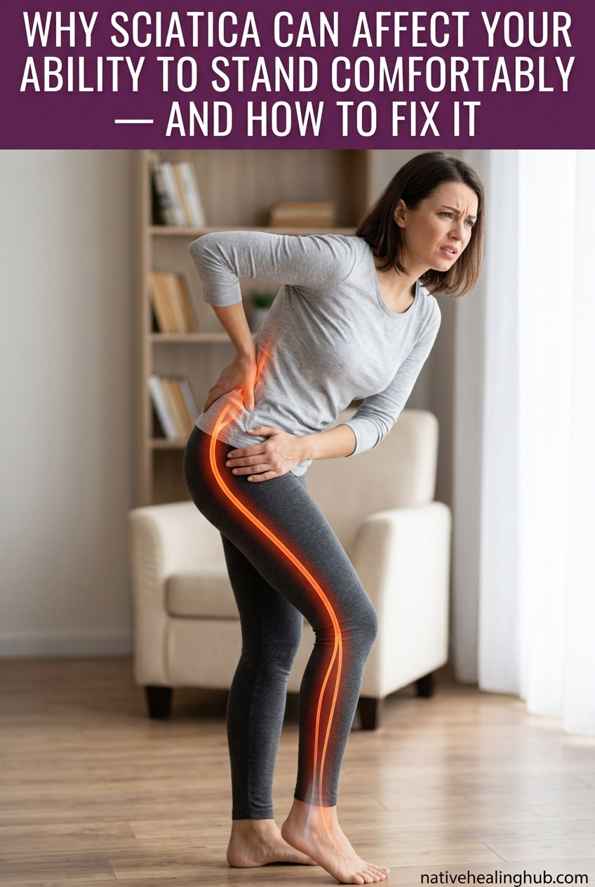 Why Sciatica Affects Your Ability to Stand — And 9 Natural Ways to Fix It