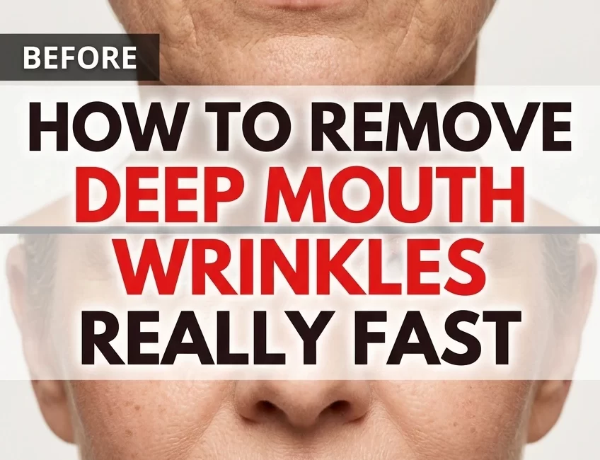 How to Remove Deep Mouth Wrinkles Really Fast — Natural Remedies That Work